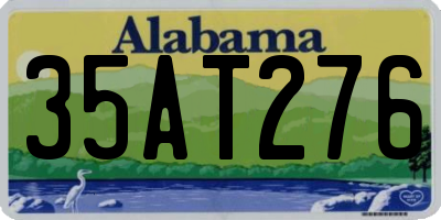 AL license plate 35AT276