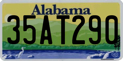 AL license plate 35AT290