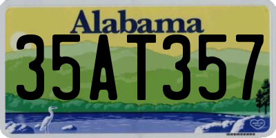 AL license plate 35AT357