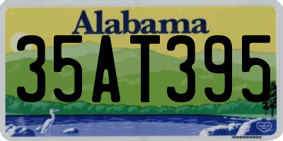 AL license plate 35AT395