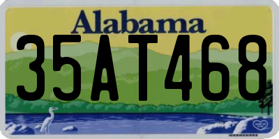 AL license plate 35AT468
