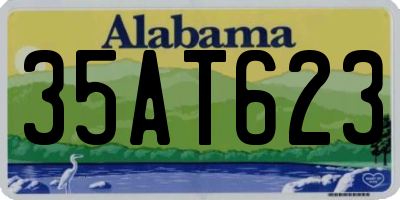 AL license plate 35AT623