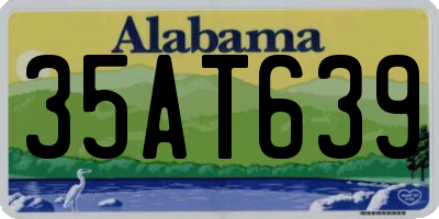 AL license plate 35AT639