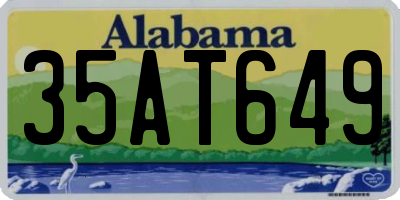 AL license plate 35AT649