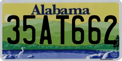 AL license plate 35AT662