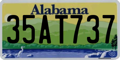 AL license plate 35AT737