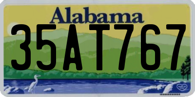 AL license plate 35AT767