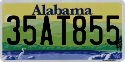 AL license plate 35AT855