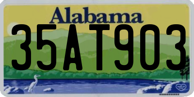 AL license plate 35AT903