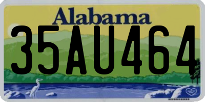 AL license plate 35AU464