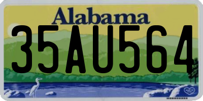 AL license plate 35AU564