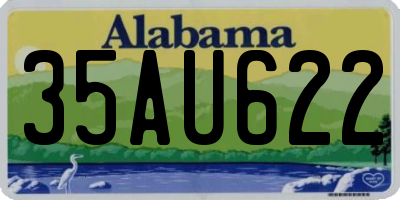 AL license plate 35AU622