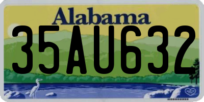 AL license plate 35AU632