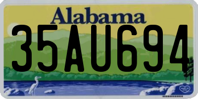 AL license plate 35AU694
