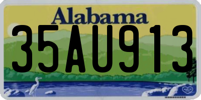 AL license plate 35AU913