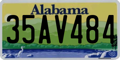 AL license plate 35AV484