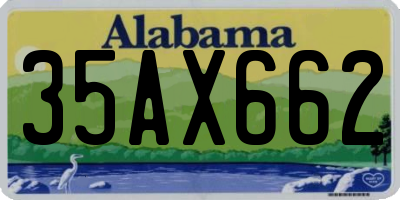 AL license plate 35AX662