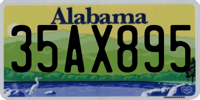 AL license plate 35AX895