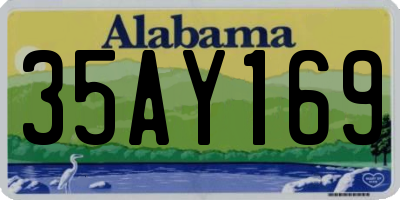 AL license plate 35AY169