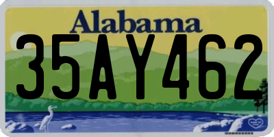 AL license plate 35AY462