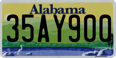 AL license plate 35AY900