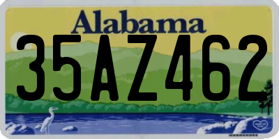 AL license plate 35AZ462