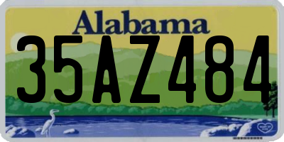 AL license plate 35AZ484