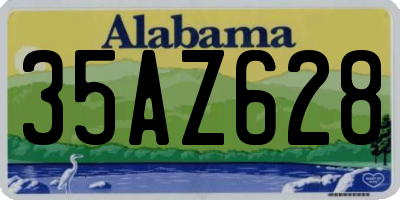 AL license plate 35AZ628
