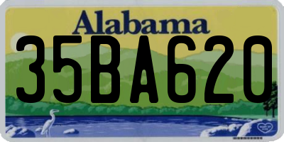 AL license plate 35BA620