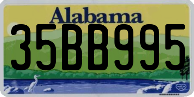AL license plate 35BB995