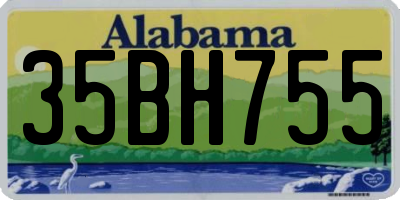 AL license plate 35BH755