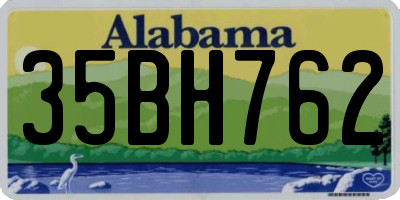 AL license plate 35BH762