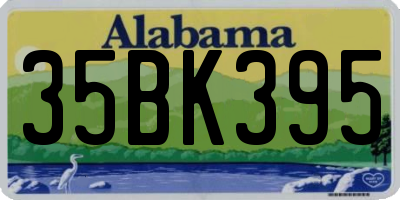 AL license plate 35BK395
