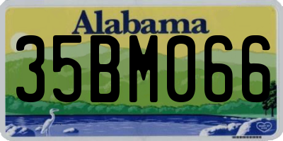 AL license plate 35BM066