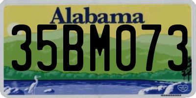 AL license plate 35BM073