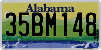 AL license plate 35BM148