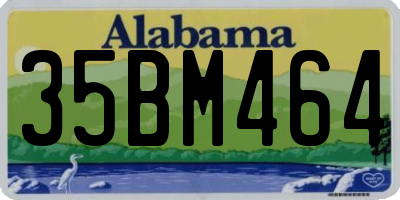 AL license plate 35BM464