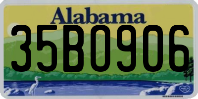 AL license plate 35BO906