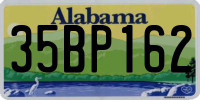 AL license plate 35BP162