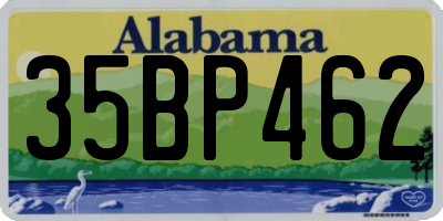 AL license plate 35BP462