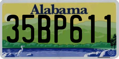 AL license plate 35BP611
