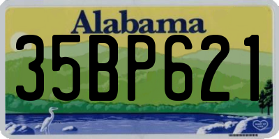AL license plate 35BP621