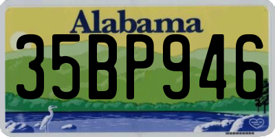 AL license plate 35BP946