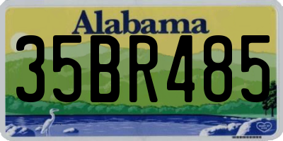 AL license plate 35BR485