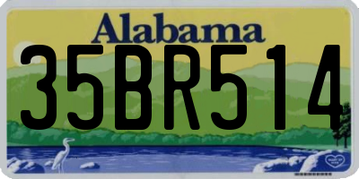 AL license plate 35BR514