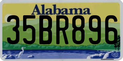 AL license plate 35BR896