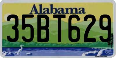 AL license plate 35BT629