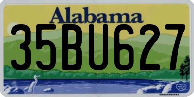 AL license plate 35BU627