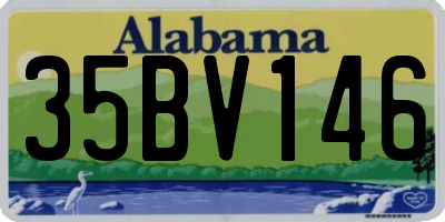 AL license plate 35BV146