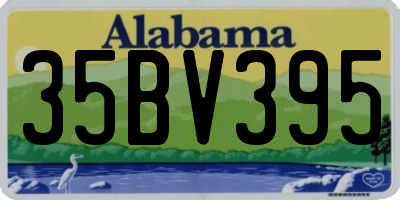 AL license plate 35BV395